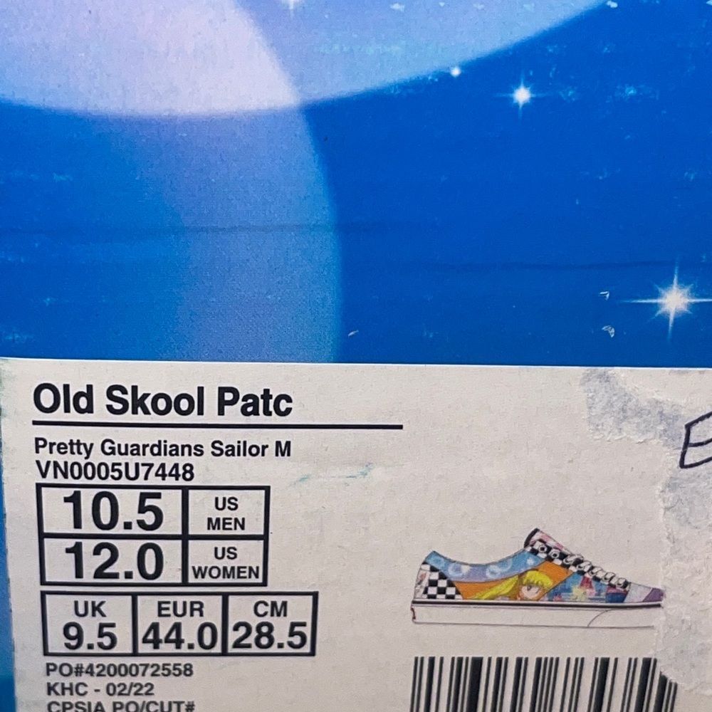 Vans Old Skool Pretty Guardians Sailor Moon Sneakers Brand New With Tags - Picture 14 of 15